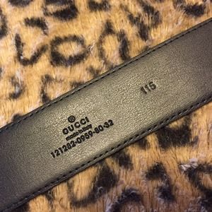 Gucci serial number check belt numbers